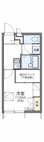 レオパレスLotus坂下の間取り画像