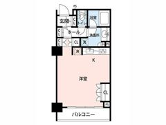 マイナビSTAY赤坂氷川レジデンス（DUO FLATS赤坂）の間取り画像