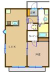 クレスタ 今川の間取り画像