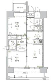 ALFACIO De Claveの間取り画像
