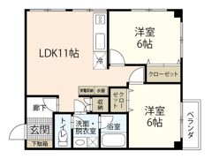 和昌ビルの間取り画像
