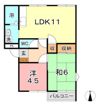 ゆうハイツ Bの間取り画像