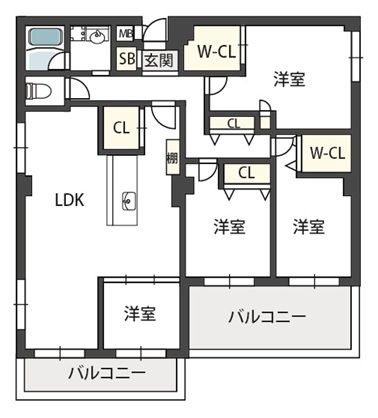 間取図