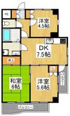 市川第七ビルの間取り画像