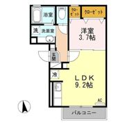 アズール・マムBの間取り画像