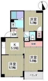 ペアパレスの間取り画像