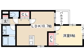 ヴェリタスの間取り画像