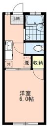 BAUHAUS・Bの間取り画像