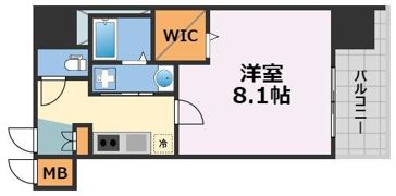 コンフォリア新梅田の間取り画像