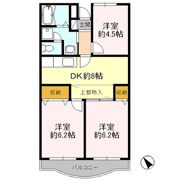 アメニティ芦田第3マンションの間取り画像