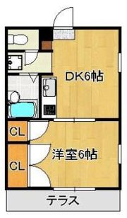 Kay’s rooms IInd (ケイズルームズセカンド）の間取り画像