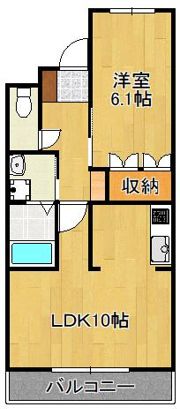 プリオールBの間取り画像