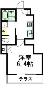 メゾン エラーブルの間取り画像