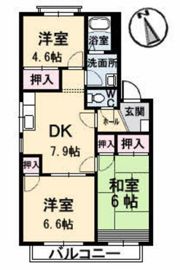 フレグランス中山東 A棟の間取り画像