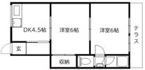 草野豊津文化A･B棟の間取り画像