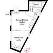 THE ONE Ichigayaの間取り画像
