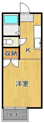 コーポゆうの間取り画像