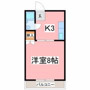 コーポラスはちやの間取り画像
