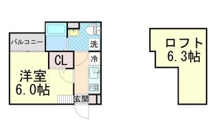 Loft OG(ロフト オージー)の間取り画像
