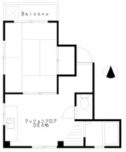 竹内ハイツの間取り画像