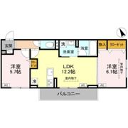 (仮称)前橋市古市町賃貸住宅PJ新築工事の間取り画像