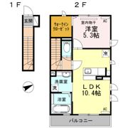 エルサ浜田山の間取り画像