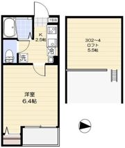 エルカーサ平和台の間取り画像
