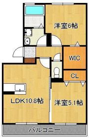 あぅん霧ヶ丘の間取り画像