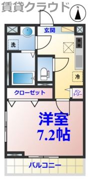 ココ アムールの間取り画像