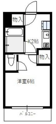 White楽々園の間取り画像