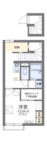 レオパレスT BOX Ⅰの間取り画像