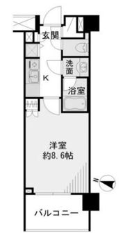 クオリア南麻布の間取り画像
