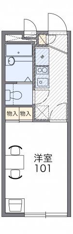 レオパレスGon Vierの間取り画像