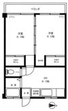 第一下田ハイツの間取り画像