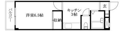 第5こうのマンションの間取り画像