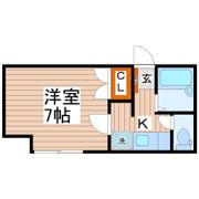 リリーアパートの間取り画像