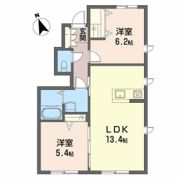 エクレールDの間取り画像
