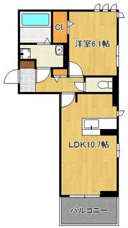 ウェスタ青山の間取り画像