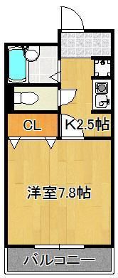 シャルム明石IIIの間取り画像