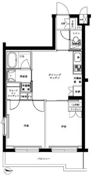 ルーブル新宿西落合八番館の間取り画像