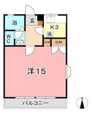 ブールブランシュ Bの間取り画像