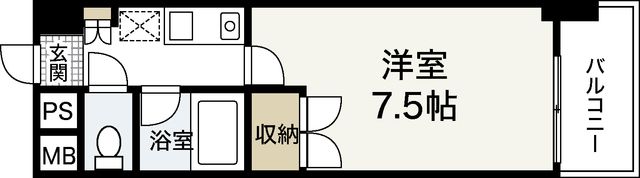 リバーメゾン横川の間取り画像