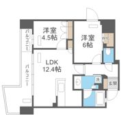STANDZ四天王寺前夕陽丘の間取り画像