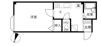 CASITA旭町の間取り画像