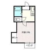 シティーハイツサンドームの間取り画像