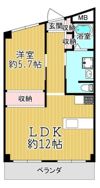錦ビルの間取り画像