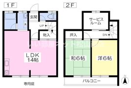 ハイホーム琴A棟の間取り画像