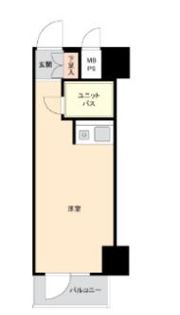 GSプラザ桜木町駅前の間取り画像