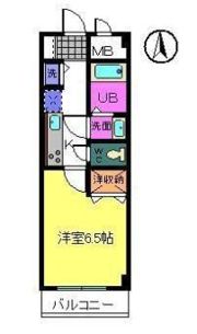 エスパシオ・アローネ鶴見の間取り画像