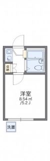 レオパレスTOSAの間取り画像